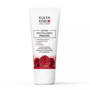 KULTA KORI СКРАБ - СКАТКА EXTRA REVITALIZING С КОСТОЧКАМИ МАЛИНЫ 75.0