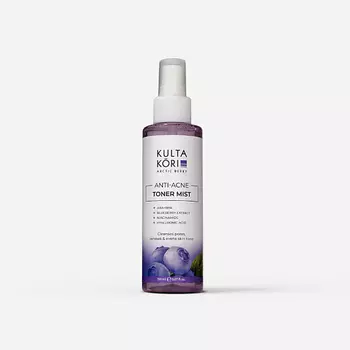 KULTA KORI ТОНЕР-МИСТ ANTI-ACNE С ЭКСТРАКТОМ ЧЕРНИКИ 150.0