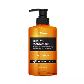 KUNDAL Гель для душа Базилик и Цитрус Honey & Macadamia Body Wash