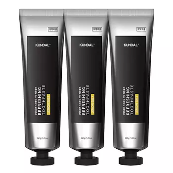 KUNDAL Набор зубных паст со вкусом освежающая лимонная соль Lemon Fresh Refreshing Toothpaste