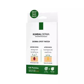 KUNDAL Патчи для лица точечные с чайным деревом и календулой Derma