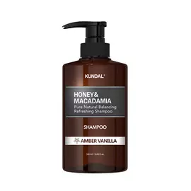 KUNDAL Шампунь для волос Амбровая ваниль Honey & Macadamia Shampoo