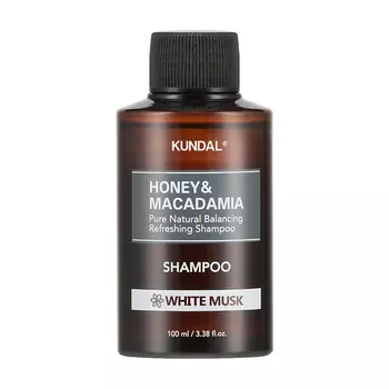 KUNDAL Шампунь для волос Белый мускус Honey & Macadamia Shampoo