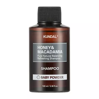KUNDAL Шампунь для волос с ароматом Детской присыпки Honey & Macadamia Shampoo