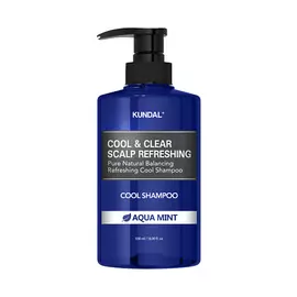 KUNDAL Шампунь освежающий и успокаивающий кожу головы Водная Мята Cool & Clear Shampoo