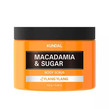 KUNDAL Скраб для тела Иланг-иланг Macadamia & Sugar Body Scrub