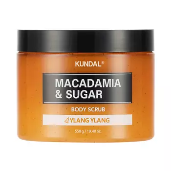 KUNDAL Скраб для тела Иланг-иланг Macadamia & Sugar Body Scrub