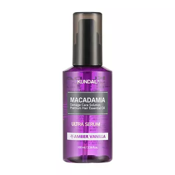 KUNDAL Сыворотка для волос восстанавливающая Амбровая ваниль Amber Vanilla