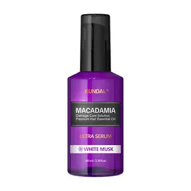 KUNDAL Сыворотка для волос восстанавливающая Белый мускус Macadamia Ultra Serum