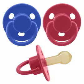 КУРНОСИКИ Набор сосок-пустышек латексных, классических, 6+