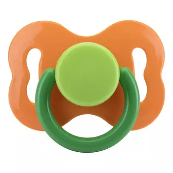 КУРНОСИКИ Соска-пустышка латексная классическая "Бантик",0+