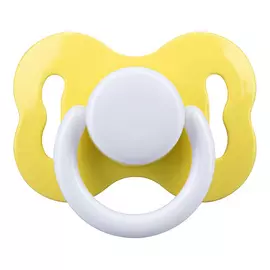 КУРНОСИКИ Соска-пустышка латексная ортодонтическая, 0+