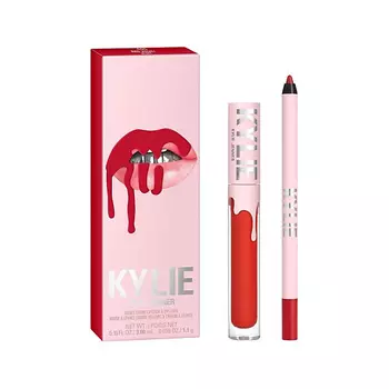 KYLIE COSMETICS BY KYLIE JENNER Набор для губ Velvet Lip Kit Помада+Карандаш