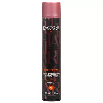 L'ACTONE Лак для волос профессиональный Ultra Strong 4 400.0