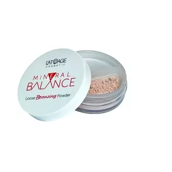 L'ATUAGE COSMETIC Пудра-бронзер Рассыпчатая Минеральная MINERAL BALANCE