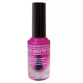 L'ATUAGE COSMETIC Средство для ногтей ЗАЩИТА "DISCO TOP FLUO" 9.0