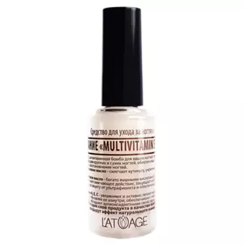 L'ATUAGE COSMETIC Средство для ухода за ногтями Питание MULTIVITAMIN BOMB 8.5
