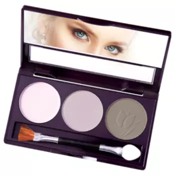 L'ATUAGE COSMETIC Тени для век Матовые Smart Touch 3-х цветные