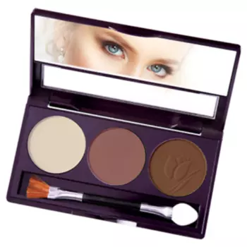 L'ATUAGE COSMETIC Тени для век Матовые Smart Touch 3-х цветные