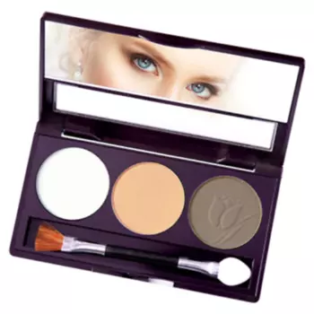 L'ATUAGE COSMETIC Тени для век Матовые Smart Touch 3-х цветные