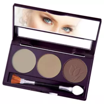 L'ATUAGE COSMETIC Тени для век Матовые Smart Touch 3-х цветные