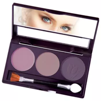 L'ATUAGE COSMETIC Тени для век Матовые Smart Touch 3-х цветные