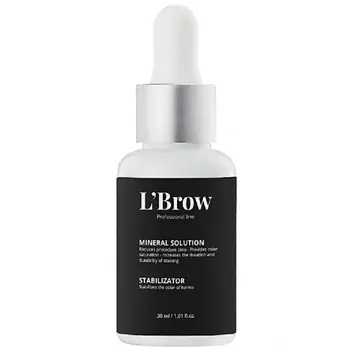 L`BROW Минеральный раствор для разведения хны 30.0