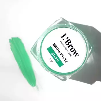 L`BROW Паста для бровей GREEN 10