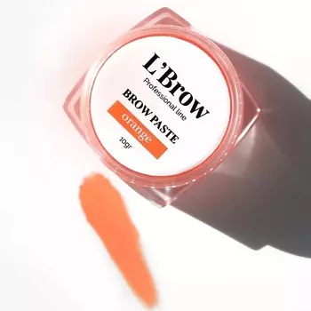 L`BROW Паста для бровей ORANGE 10g 10