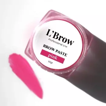 L`BROW Паста для бровей PINK 10g 10