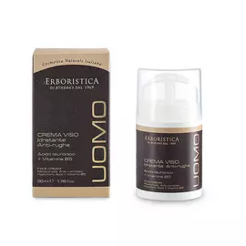 L`ERBORISTICA Натуральный крем для лица с гиалуроновой кислотой и витамином В5 мужской 50.0