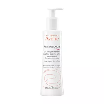 AVENE Молочко против покраснений кожи освежающее очищающее Antirougeurs Soothing Cleansing Lotion