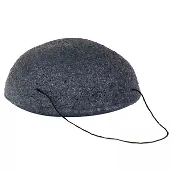 Л'ЭТУАЛЬ Натуральный спонж конжак для глубокого очищения кожи с бамбуковым углем