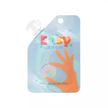 ЛЭТУАЛЬ Ночная маска для сияния кожи "Жемчуг" Funky Fun