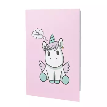UNICORNS APPROVE ЛЭТУАЛЬ Открытка Unicorns Approve
