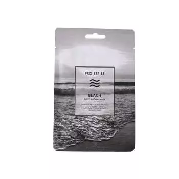 Л'Этуаль Тканевая арома-маска "пляж" с экстрактом морского винограда