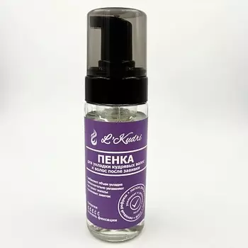 L'KUDRI Пенка для укладки волос средней фиксации