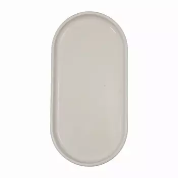 ЛЬНЯНКА HOME Декоративный поднос овальной формы 1.0