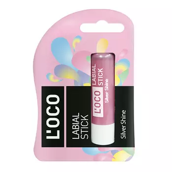 L`OCO Бальзам для губ Серебристый блеск 4.4