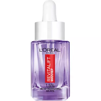 L'ORAL PARIS L'OREAL PARIS Увлажняющая сыворотка для лица и шеи с 1,5 % чистой гиалуроновой кислотой Revitalift