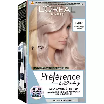 L'ORAL PARIS Тонер кислотный Preference