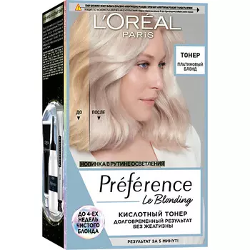 L'ORAL PARIS Тонер кислотный Preference