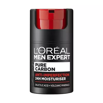 L'ORAL PARIS Увлажняющий уход для лица Men Expert Pure Carbon 24h Moisturizer