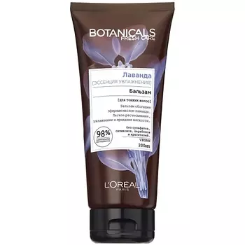 L'ORÉAL PARIS Бальзам для волос "Botanicals Лаванда", для тонких волос, увлажняющий, без парабенов, силиконов и красителей