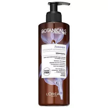 L'ORAL PARIS L'OREAL PARIS Шампунь для волос Лаванда для тонких волос, увлажняющий, без парабенов, силиконов и красителей Botanicals Fresh Care