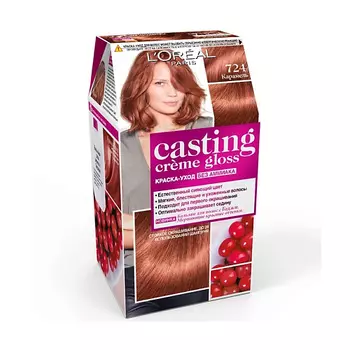 L'ORAL PARIS Стойкая краска-уход для волос без аммиака Casting Creme Gloss