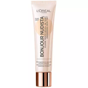 L'ORAL PARIS L'OREAL Тональный BB-флюид для лица Bonjour Nudista Skin Tint