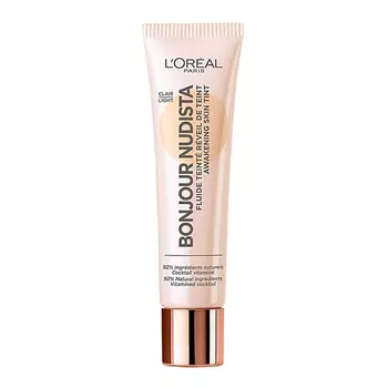 L'ORAL PARIS L'OREAL Тональный BB-флюид для лица Bonjour Nudista Skin Tint