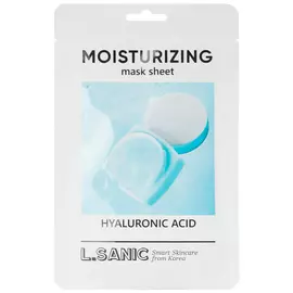 LSANIC L.SANIC Маска для лица тканевая увлажняющая с гиалуроновой кислотой