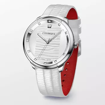 L'TERRIAS Женские часы со швейцарским механизмом на ремешке "Teju Lizard"